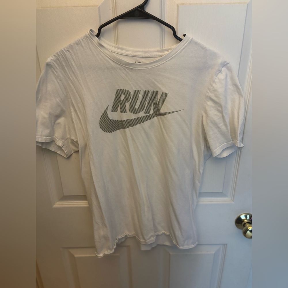 Nike White Sports Tee